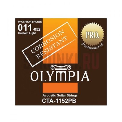 Струны для акустической гитары Olympia CTA1152 80-20 Bronze 11-52