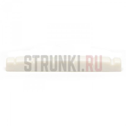 Graphtech TUSQ PQ-5042-00 верхний порожек для Strat, плоский низ, 42mm (41.98х3.22х4.98x35.25mm)