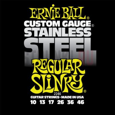 Струны для электрогитары Ernie Ball 2246 Stainless Steel 10-46