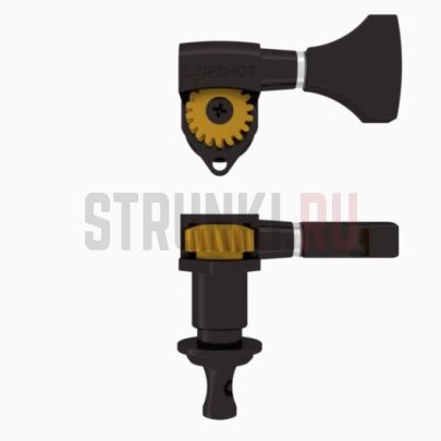 Колок одиночный HIPSHOT CLASSIC OPEN 6GN0B, левый, черный