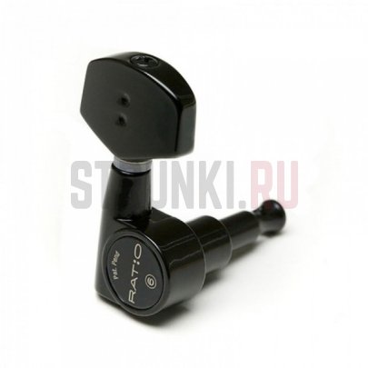 Колки 3+3 GRAPHTECH RATIO PRN-2311-B0 (3+3), на 2х штифтах, черный