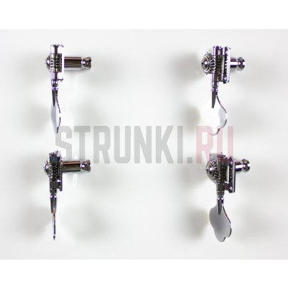 Колки 4 в линию для бас-гитары Paxphil JBL-200-CR, хром