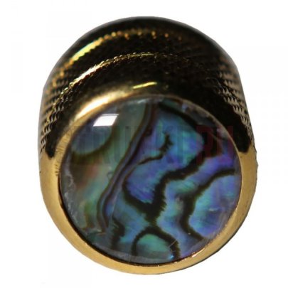 Ручка потенциометра Paxphil NP011-GD, Dome style, универсальная, золото