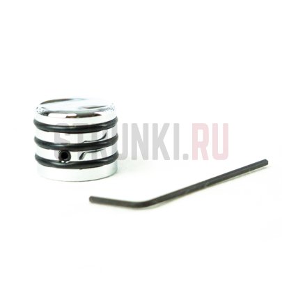 Ручка потенциометра Hipshot 80600C, O Ring Knob, универсальная, хром