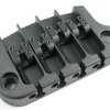 Бридж для 4-струнной бас-гитары HIPSHOT SuperTone Bass Bridge  5G400B, черный картинка 1