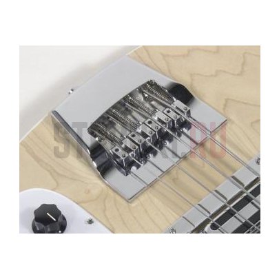 Бридж для 4-струнной бас-гитары HIPSHOT Rickenbacker 5RK400AC, алюминий, хром