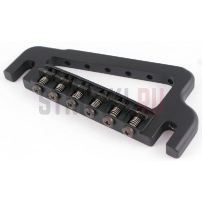 УЦЕНКА!  Бридж и струнодержатель HIPSHOT 43100B BABY GRAND, черный, с насечками, metric