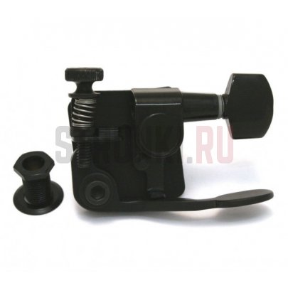 Колок HIPSHOT GT2 Guitar Xtender, 30200B, прямой, черный