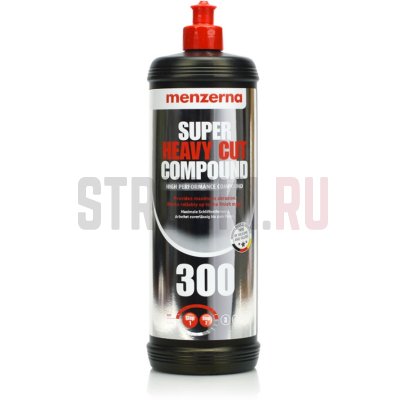 Высокоабразивная полировальная паста MENZERNA Super Heavy Cut Compound 300 (SHCC300), 1 кг