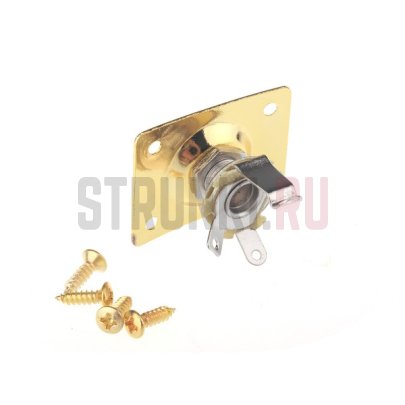 Musiclily M570 панель для джека, золото