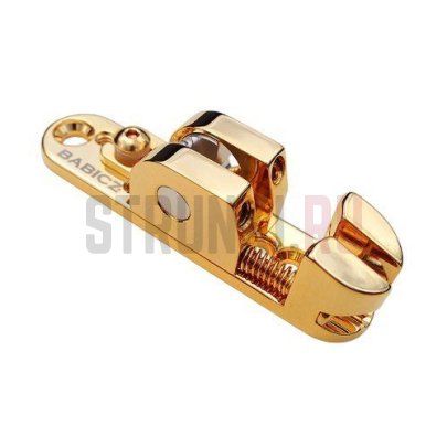 Седло для бас-гитары Babicz FCH1SRGDP SoloRail, золото