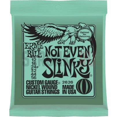 Струны для электрогитары Ernie Ball 2626 Not Even Slinky 12-56