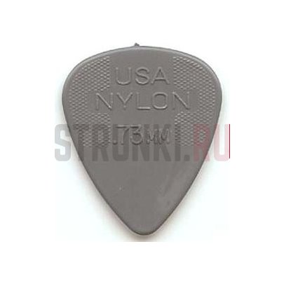 Медиатор Dunlop 44R.73 Nylon, 0.73 мм, 1 шт.