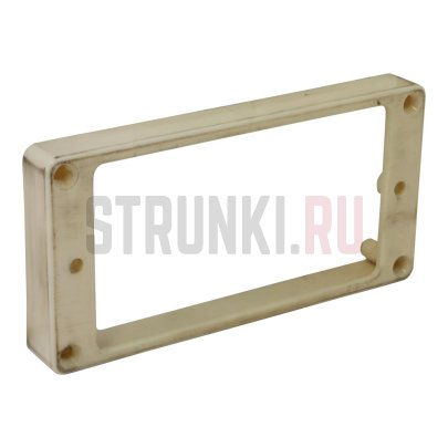 HOSCO H-MR-RRLI рамка для бриджевого хамбакера, плоская кремовая.