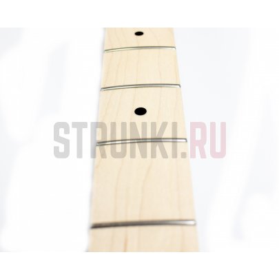 Гриф для бас-гитары ЛАКИРОВАНЫЙ HOSCO HNK-31F Precision Bass кленовый, радиус 240 mm