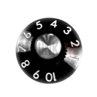 Ручка потенциометра Hosco KBS-200, универсальная, чёрная