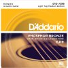 D'ADDARIO PHOSPHOR BRONZE EJ19 - (12-16-25-35-45-56) картинка 3