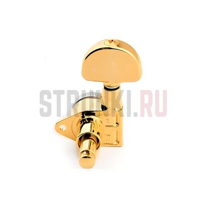 Колок одиночный GOTOH SG301-MGT-20-o, Long, левый, золотой