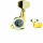 Колок одиночный GOTOH SG381-MGT-07-n, Long, правый, золото