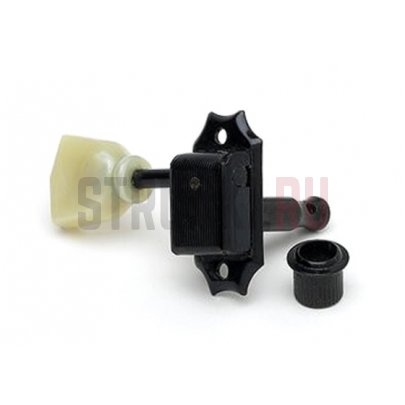 Колок одиночный GOTOH SD90-SL-04, правый, черный