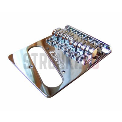 Бридж для Telecaster, под сингл, Babicz FCHTELECHP Tele Bridge Original Series, хром