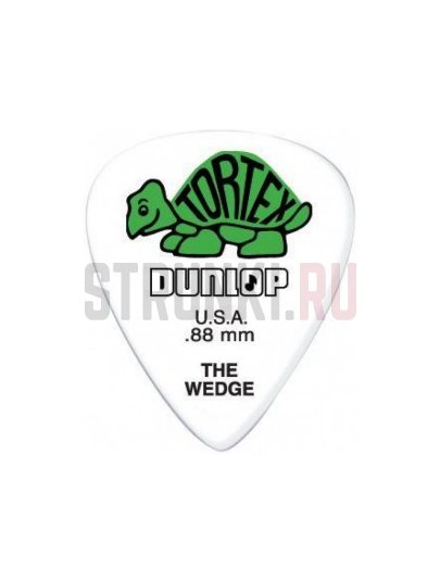 Набор медиаторов Dunlop 424P.88 Tortex Wedge, 0.88 мм, упаковка 12 шт.
