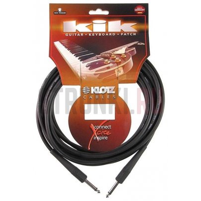 Кабель инструментальный KLOTZ KIK3.0PPSW KIK, 3м, черный