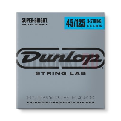 Струны для бас-гитары Dunlop DBSBN45125 Super Bright Medium 45-125
