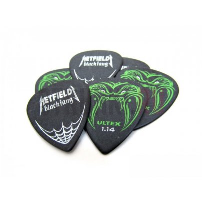 Набор медиаторов Dunlop PH112P1.14 Hetfield Black Fang, 1.14 мм, упаковка 6 шт.