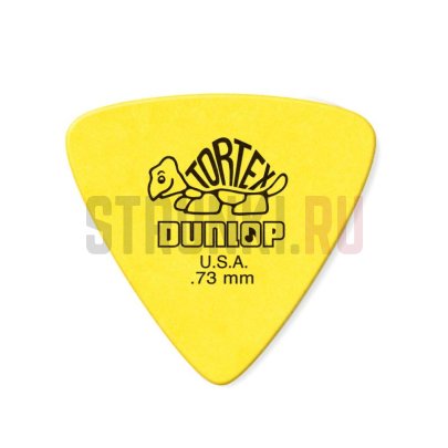 Медиатор Dunlop 431R.73 Tortex Triangle, 0.73 мм, 1 шт.