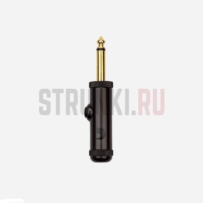 Джек 1/4” Male (6,35мм), моно, PLANET WAVES PW-AGP-1