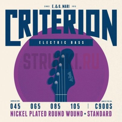 Струны для бас-гитары La Bella C900S Criterion 45-105