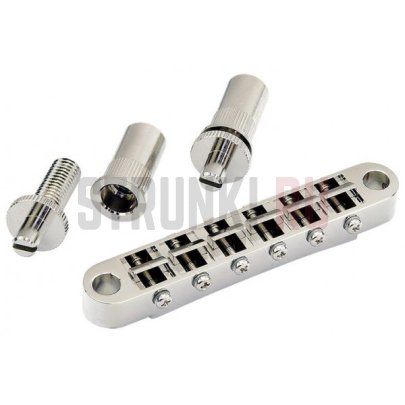 Сет замковый Бридж GOTOH Ti-103BTC + Струнодержатель GOTOH GE-101Z-T, хром