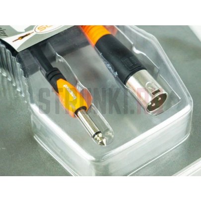 Кабель профессиональный BESPECO Silos SLJM900 9 м (XLR папа-джек моно)