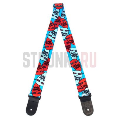 Ремень гитарный без наплечника PLANET WAVES by D'ADDARIO 50JS11 «Ghost»