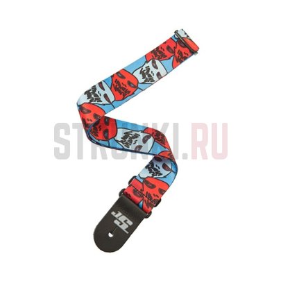 Ремень гитарный без наплечника PLANET WAVES by D'ADDARIO 50JS11 «Ghost»