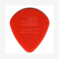 Медиатор Dunlop 47R2N Jazz II, красный, 1.18 мм, 1 шт.