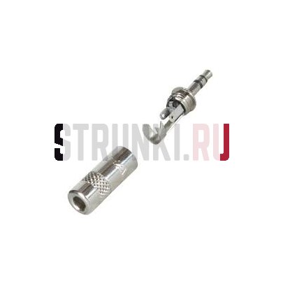 Rean NYS231 миниджек стерео, прямой, 3,5 мм, металл, Professional