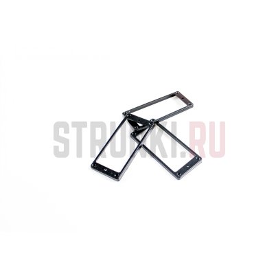 Комплект рамок для хамбакеров на 7-ми струнную гитару, чёрные