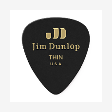 Набор медиаторов Dunlop 483P03TH Genuine Celluloid, тонкие, упаковка 12 шт.