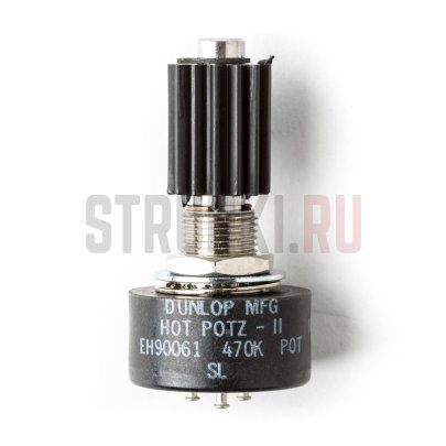 DUNLOP ECB024A Hot Potz Потенциометр для педалей эффектов A470K, длина резьбы 8 мм