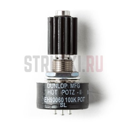 DUNLOP ECB024B Hot Potz Потенциометр для педалей эффектов A100K, длина резьбы 8 мм
