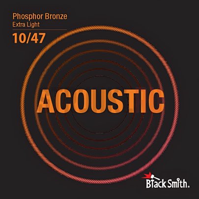 Струны для акустической гитары BlackSmith Phosphor Bronze Extra Light 10/47 10-47