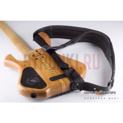 Ремень двойной GRUVGEAR DUOSTRAP-NEO-BLK