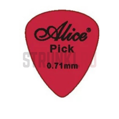 Медиатор Alice AP-600I, 0.71 мм, матовый, 1 шт.