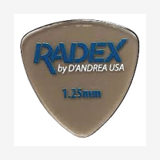 Набор медиаторов D'Andrea RDX346-1.25 Radex, 1.25 мм, упаковка 6 шт.