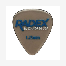 Набор медиаторов D'Andrea RDX351-1.25 Radex, 1.25 мм, упаковка 6 шт.