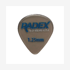 Набор медиаторов D'Andrea RDX551-1.25 Radex, 1.25 мм, упаковка 6 шт.