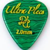 Медиаторы D'ANDREA ULTRA PLECS UP351-2.0GEM, упаковка 6 шт, 2.0 mm картинка 0