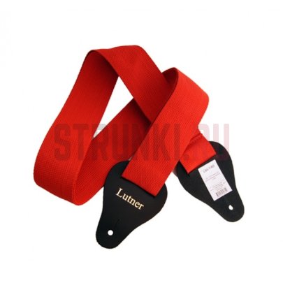 Ремень для электрогитары Lutner LSG-1-RD, красный